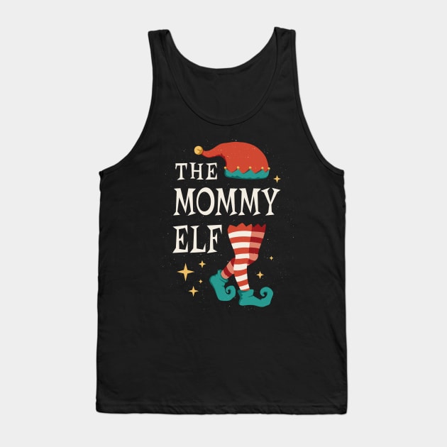 Mom christmas shirts - Mommy elf christmas Tank Top by MARCHY